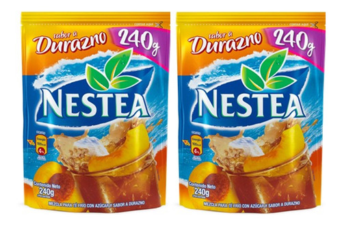 Nestea Durazno 240gr Pack 2und 