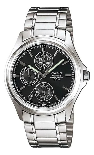 Reloj Casio Original Caballeros Mtp-1246d-2av Con Garantía