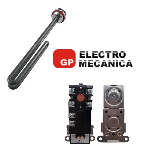 Imagen 2 de 10 de Resistencia Y Termostato Para Termotanque Electrico Rheem