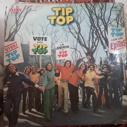 Vinilo Tip Top Con Los Exitos Cp2