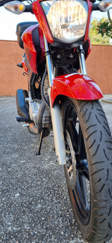 Moto Revisada, Com Pneus, Relação, Filtro E Vela Nova E Bau.