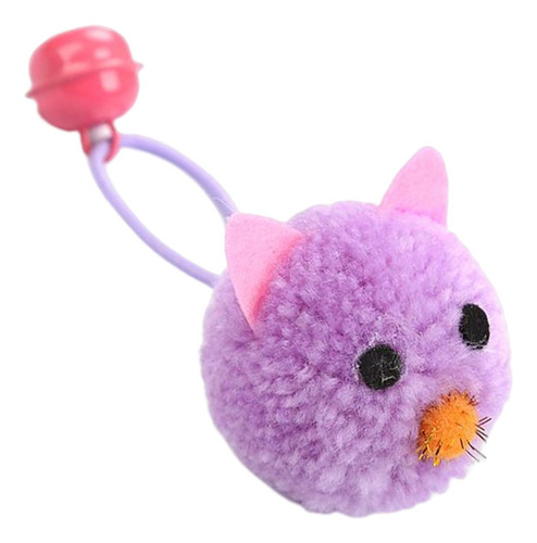 3 Juguete Interactivo Para Gatos, Violeta 12cmx2cmx5cm