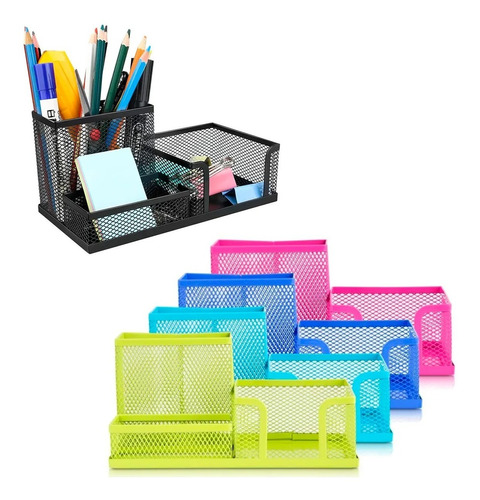 Organizador Porta Clips Utiles Y Cubo Deli E9154 Febo