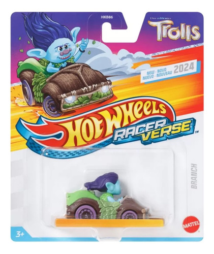 Hot Wheels Racer Verse - Trolls Branch ( Ramón )