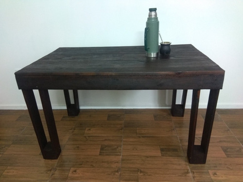 Mesa De Comedor Palet Rustica