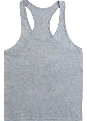 Polera Musculosa Hombre 100% Algodon - Camiseta Tipo Gym 