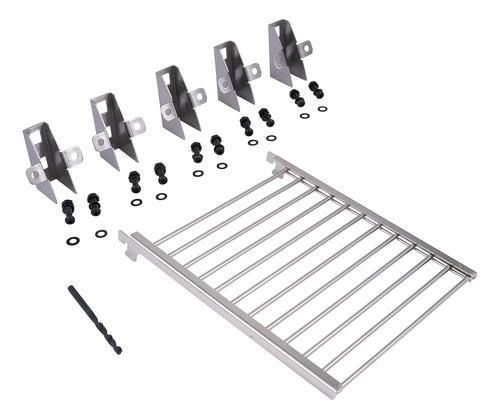 5959598w06 Longhorn Offset Smoker Flex Bracket Kit, Plata
