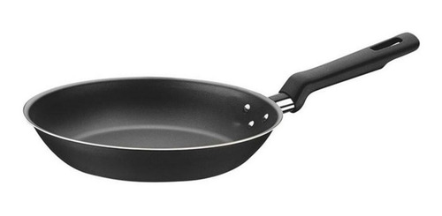 Sarten Tramontina 26cm Loreto Teflon Antiaherente 1.8 L Color Negro