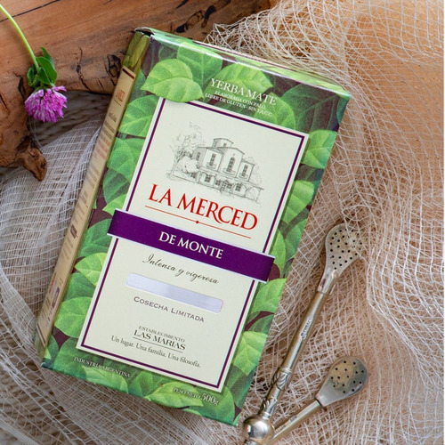Imagen 4 de 8 de Yerba Mate La Merced De Monte 500g Las Marias X1 Paquete
