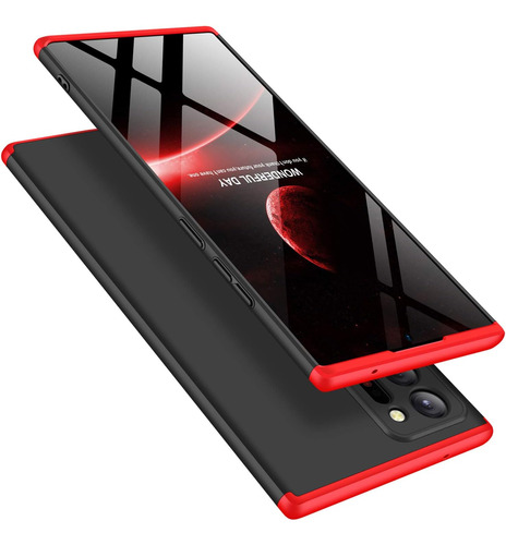 Funda Galaxy Note 20 Ultra Thin Ultra Fina Red/black