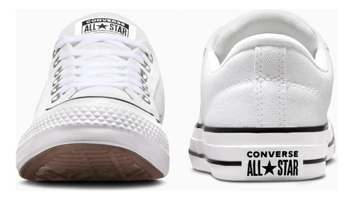 Zapatillas Hombre Malden Street Caña Baja Blancas Converse