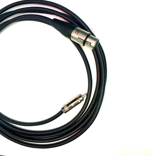 Cable De Rca A Xlr Hembra Mono De 15 Metros