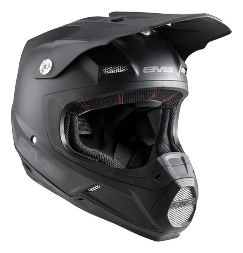 Casco Para Moto Evs Sports He20t5sbkxs Talla Xl Color Negro