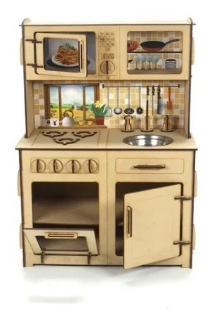 Imagen 3 de 6 de Cocina De Juguete Cocina Infantil Juego Niños Talotita
