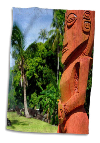Parque Del Templo 3d Rose Polinesia Francesa-tahiti-tiki-oc1