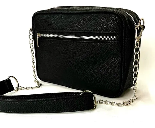 Carteras De Ecocuero Y Charol Con Correa De Cadenas