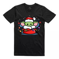 Comprar Playera T-shirt Baby Yoda Navidad 