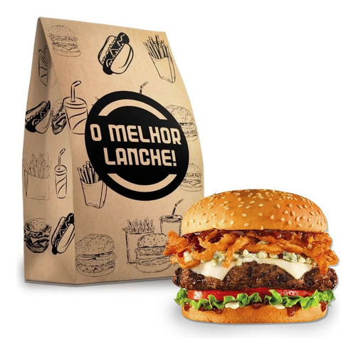 Bolsa Sacopel Kraft 10cm - 20cm - 36cm