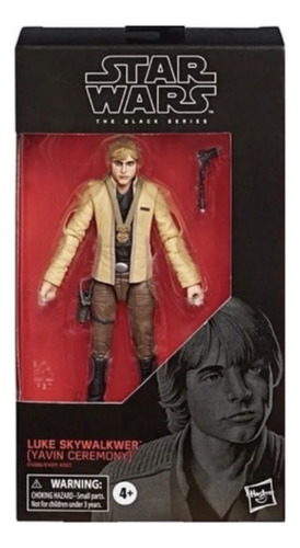 Luke Skywalker Yavin Star Wars The Black Series 6 Pulgadas (Usado)