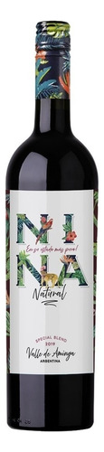 Vino Nina Natural Tinto 750 Ml. Caja 6 Botellas