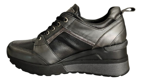 Zapatillas Penelope Mujer Cuero Cómodas Zapatos Taco Chino