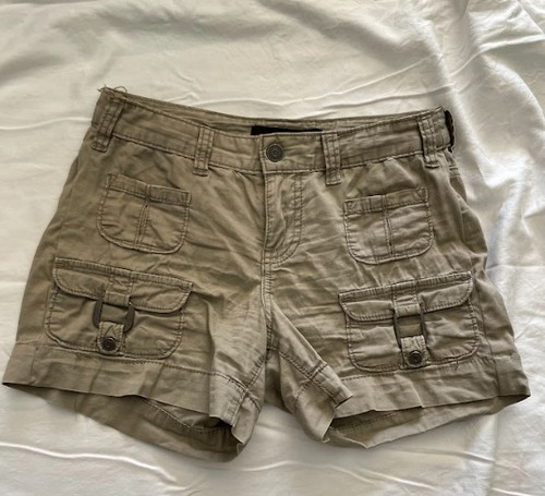 Short De Cargo Tipo Safari Para Mujer Marca Calvin Klein 