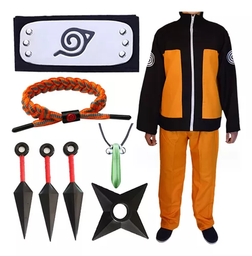 Trajes Clássicos De Anime De Cosplay De Naruto, Nove Roupas