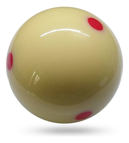 Taco De Billar Cue Ball De 57,2 Mm, Blanco, 1 Unidad