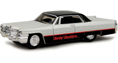 Maisto 1965 Cadillac Deville Harley-davidson Hd Custom 1:64