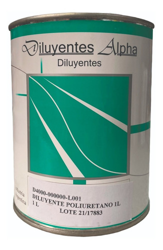 Diluyente Para Poliuretano Marina Blue D4000 X 4 Litros