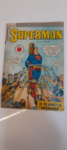 Gibi Superman N.° 39 Ano 1967 O Planeta Nomade