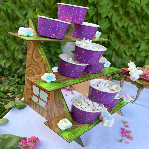 Imagen 6 de 10 de Kit Mesa Dulces Candybar Mini En Mdf Impreso Alta Calidad M1