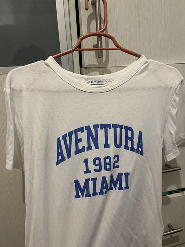 Playera Estampada Mujer Zara Talla Chica (Usado)