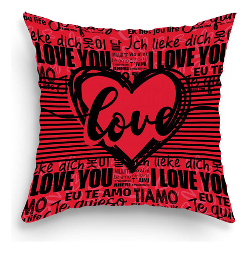 Funda De Almohada Con Temas Para El Día De San Valentín, 18
