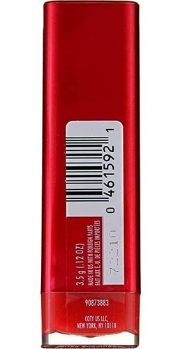 Imagen 5 de 5 de Labial Cremoso Hidratante Covergirl Exhibitionist Lipstick