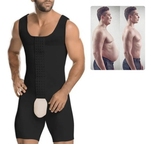 Faja Completa Para Hombre Post-operatoria Colombiana