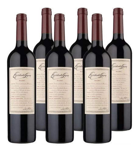 Vino Escorihuela Gascon Malbec 750ml X6 - Pérez Tienda - 