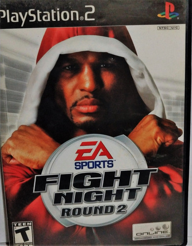 Ps2 Fight Night Round 2 Ea Sports Videogame Box Deportes