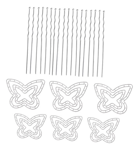 Marco Para Hacer Coronas Florales, Suministros 6x Mariposa