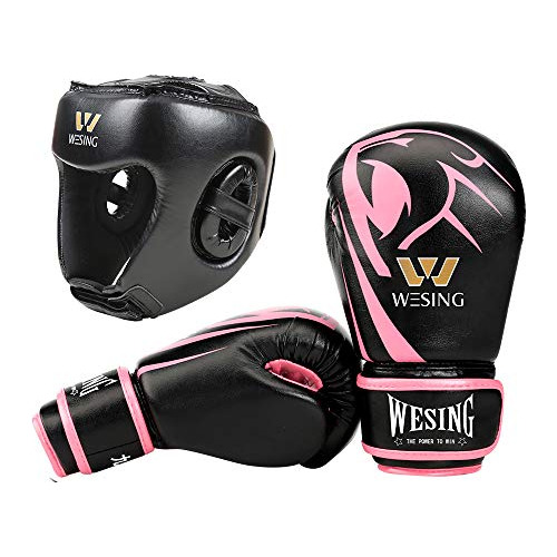 Wesing 6 Oz Guantes De Boxeo Para Niños Con Engranaje Protec