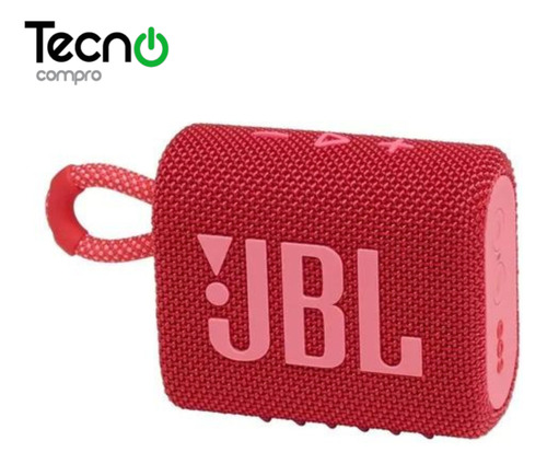 Parlante Bt Jbl Go 3 Red
