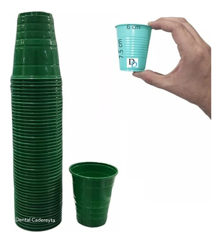 Vasos Desechables De Plástico 5oz  Paq C/50 Borgatta