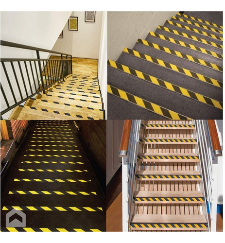 Fita Adesiva Antiderrapante Lixa 20mts Rampa Escada Zebrada