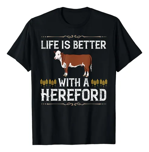 Hereford Vaca Ganado Toro Carne Granja Polera