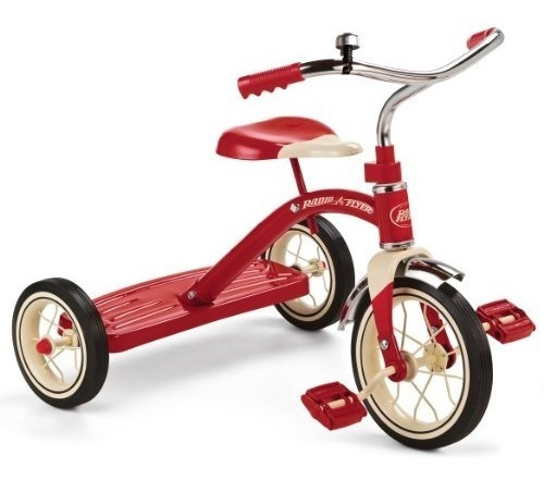 Radio Flyer 10 Triciclo Clásico Rojo