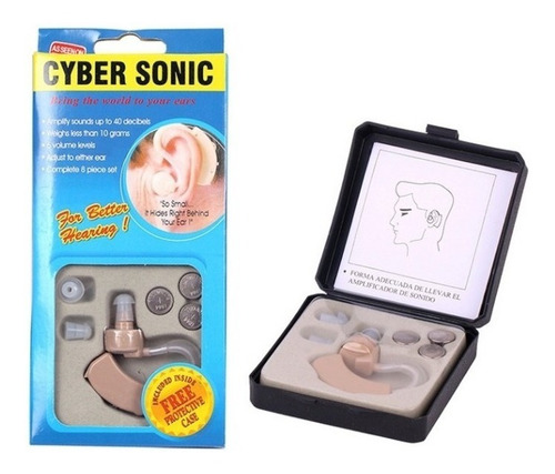 Audifono Amplificador Sonido Para Adultos Cyber Sonic