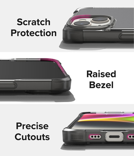 Imagen 2 de 4 de Funda Ringke Fusion Bumper Para iPhone 14 De 6.1 Reforzada