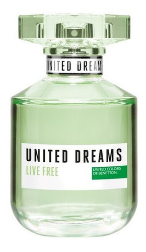 Benetton United Dreams Live Free Edt 80ml Para Mujer