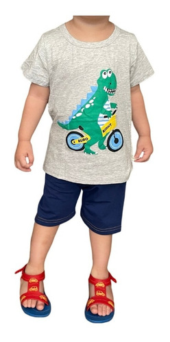 Conjunto De Polera Y Short Para Niño Temporada Verano