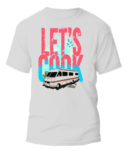 Playera Lets Cook Breaking Bad Walter White Y Jesse Pinkman